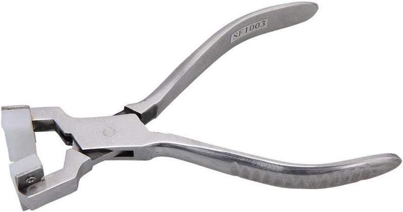 woobles Jewelry Bracelet Plier Tool, Bracelet Forming Repair Spring Bending Nylon Jaws Ring Plier - Image 1